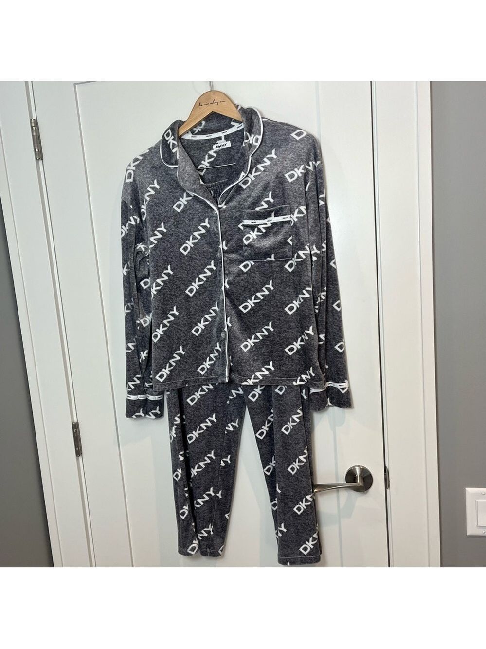 - DKNY Gray Pajamas